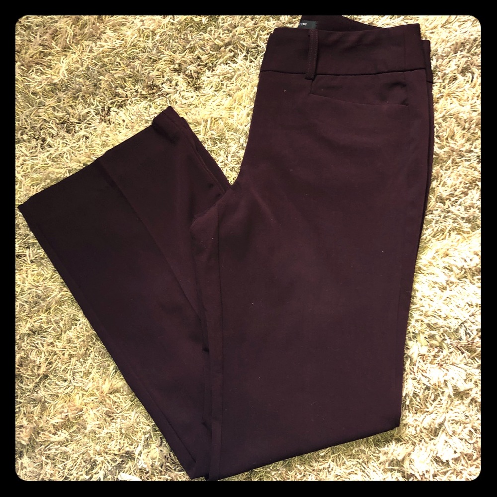 Burgundy Alfani professional work dress  pants